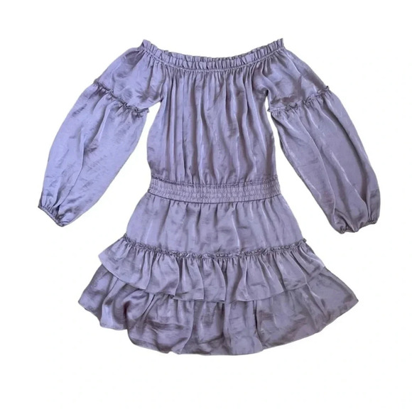 MISA Los Angeles Romi Dress Off the Shoulder Mauve
Size M - Picture 9 of 15